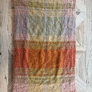 Multicolor Plaid Scarf